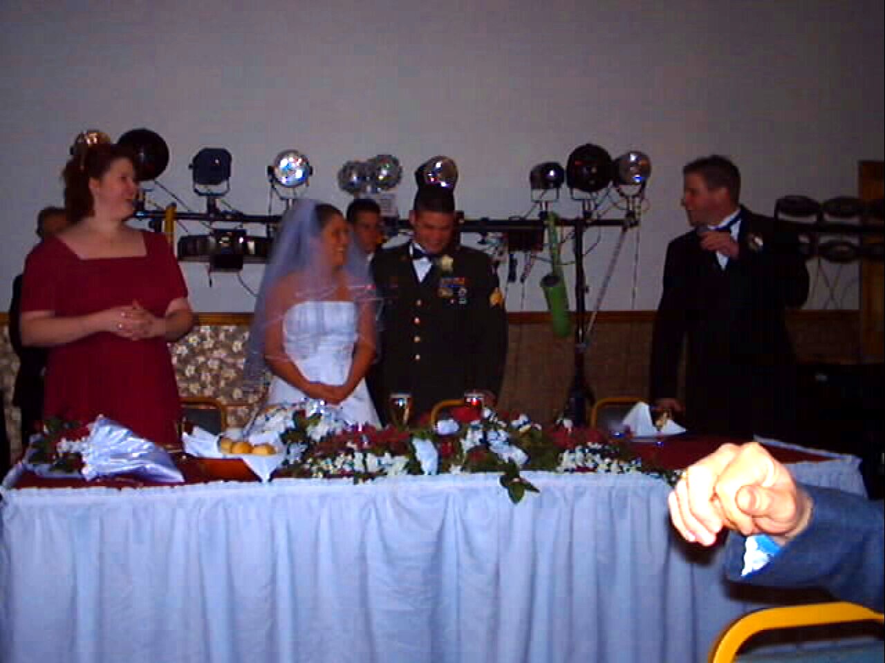 wedding reception-warner wedding